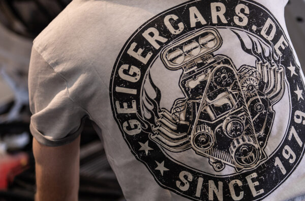 Hochwertiges (Herren) T-Shirt unserer einzigartigen Geiger-Kollektion
